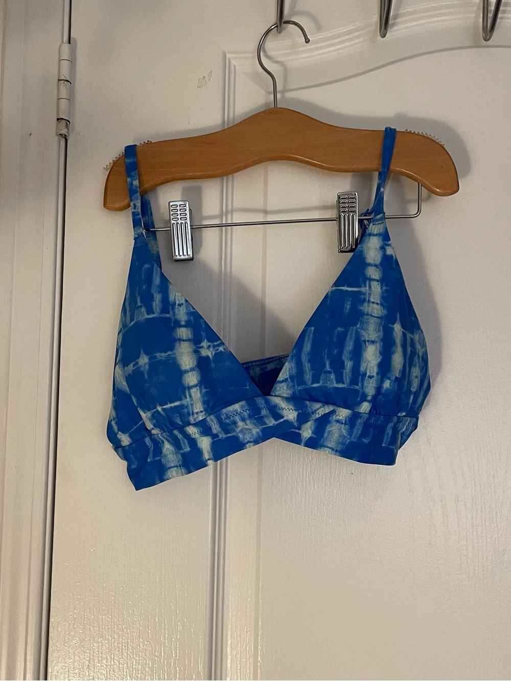 Aerie Tie-Dye Triangle Bikini Top